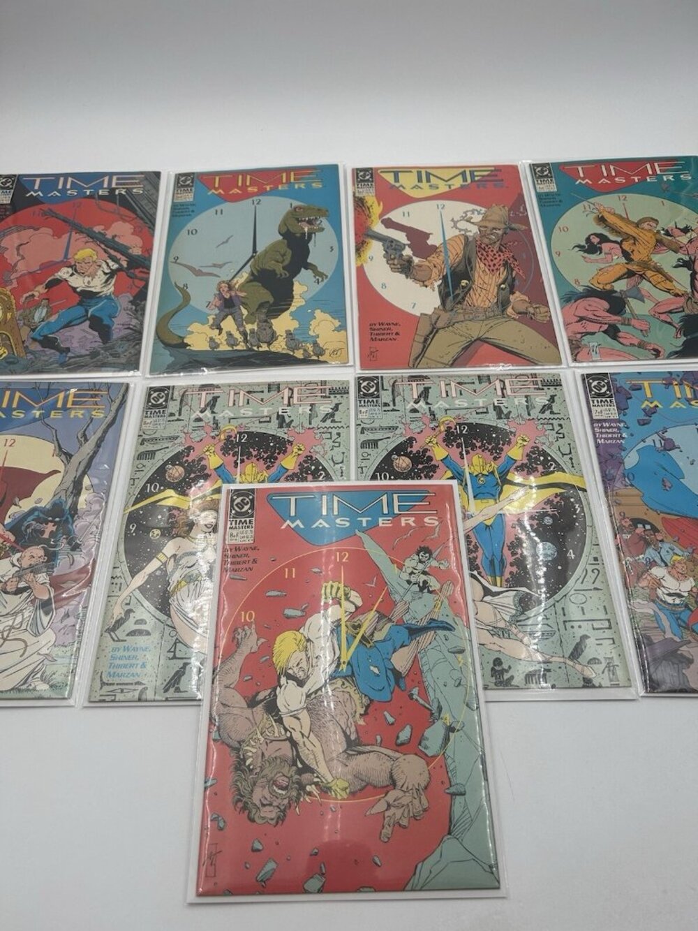 Time Masters Full Set Run Complete #1 - 8 New Rip Hunter, Time Master Comic Book